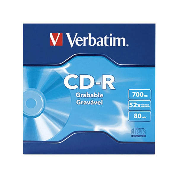 CD-R 80/700 52x single sleeve Verbatim
