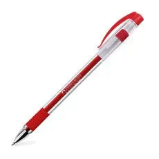 Bolígrafo rojo tinta gel 064 power gel 0.5mm Faber Castell