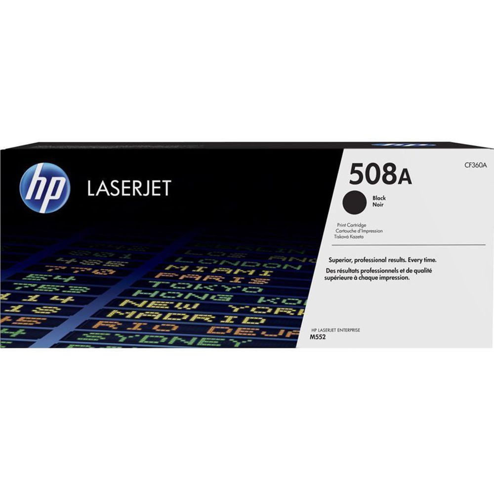 Toner CF360A LJ 508A M553DN negro 6k HP