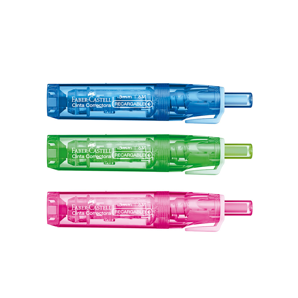 Cinta Correctora Retráctil QJR506 Faber Castell