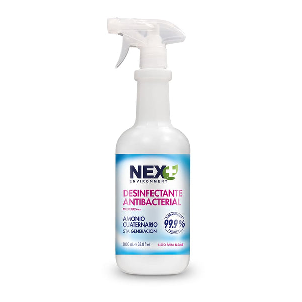 Desinfectante Antibacterial Amonio Cuaternario 1lt Nex