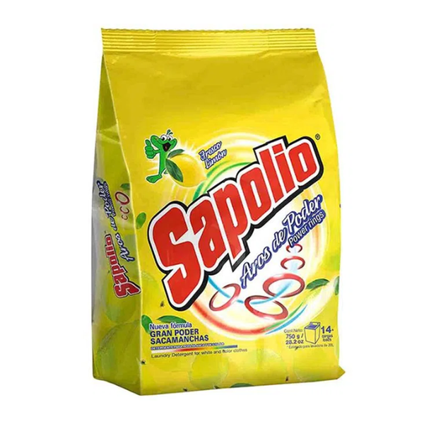 Detergente limón 750gr Sapolio
