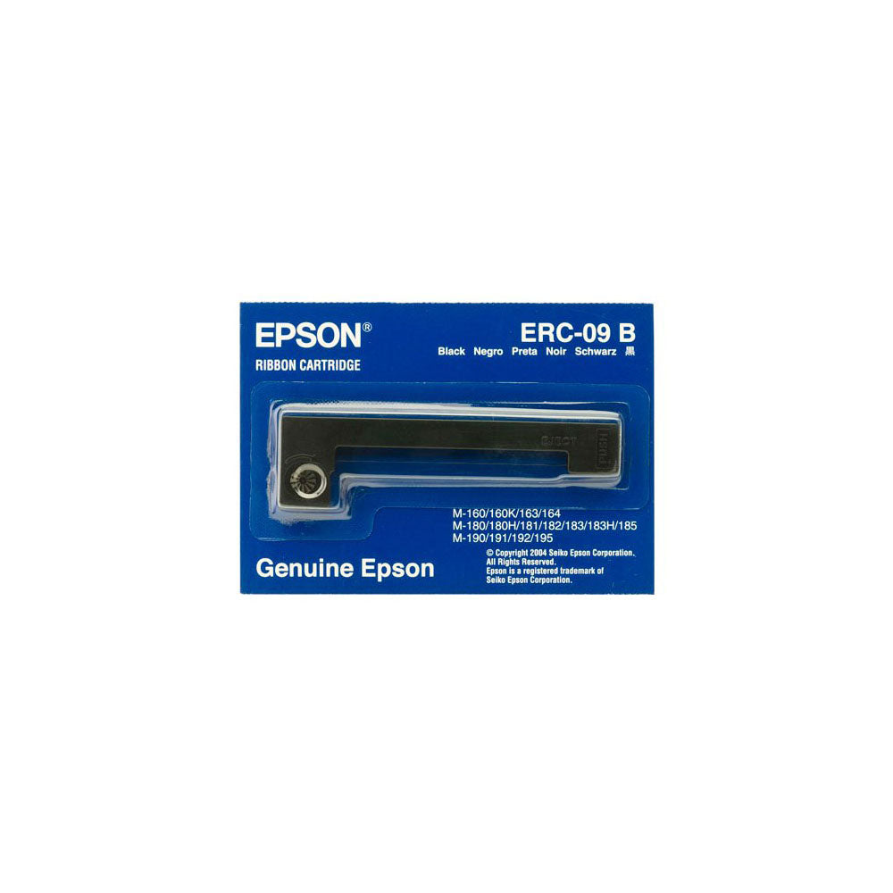 Cinta ERC-09B negra para M-160/M-180/M-190 Epson