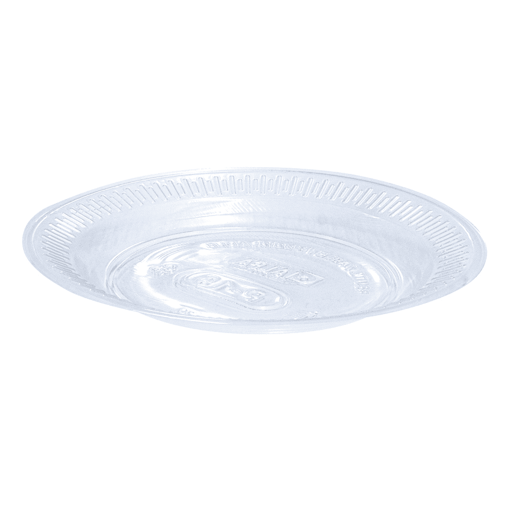 Plato descartable para postre pp #15 x 20 und blanco