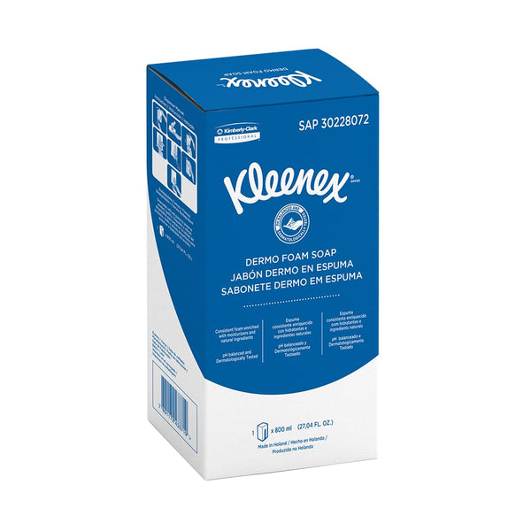 Jabón dermo espuma 800ml Kleenex