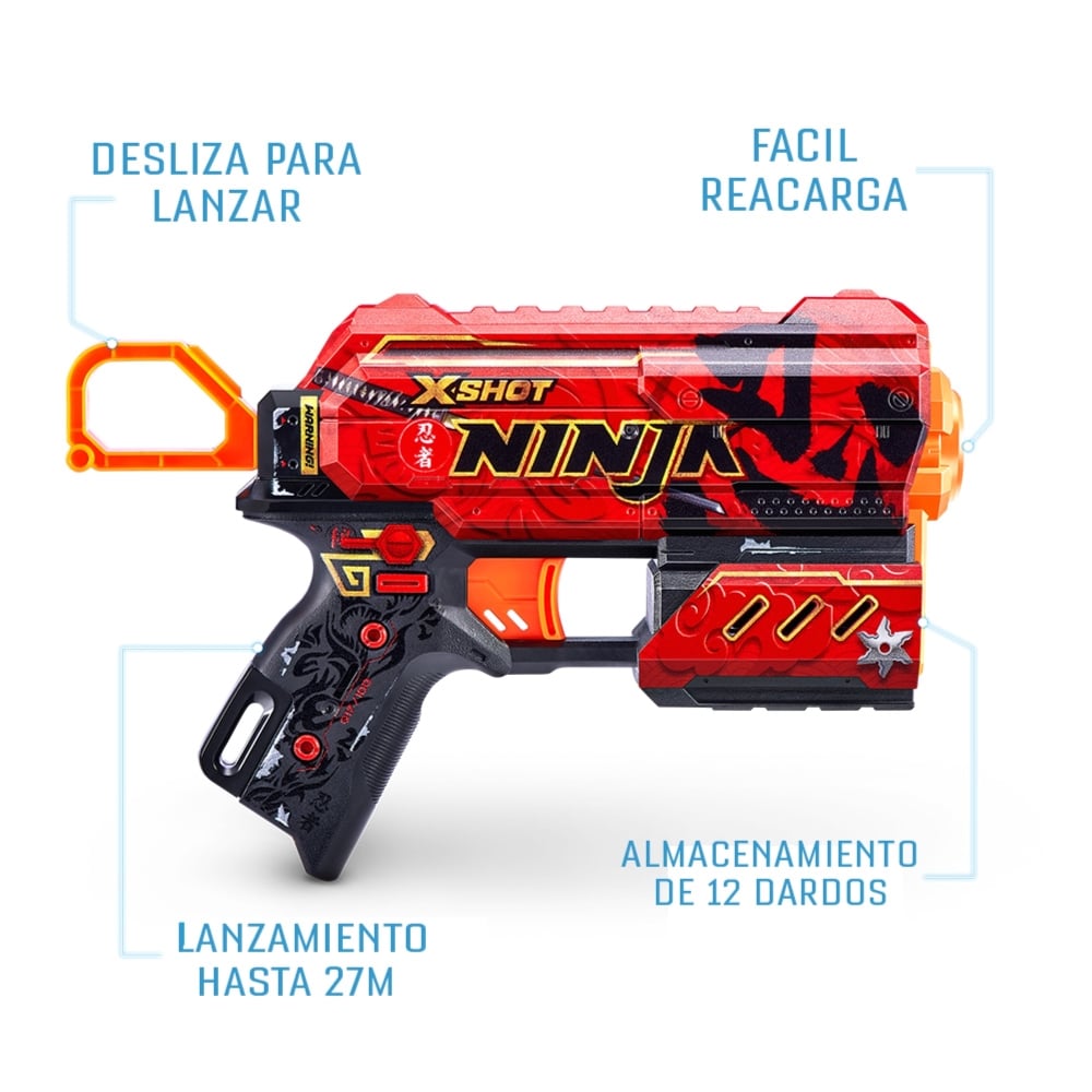 Lanzador skins flux pack x2 X-SHOT