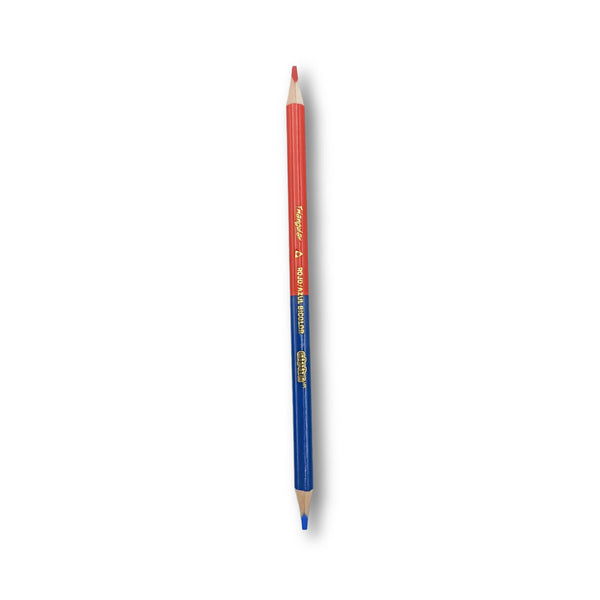 Lápiz bicolor azul / rojo Alpha