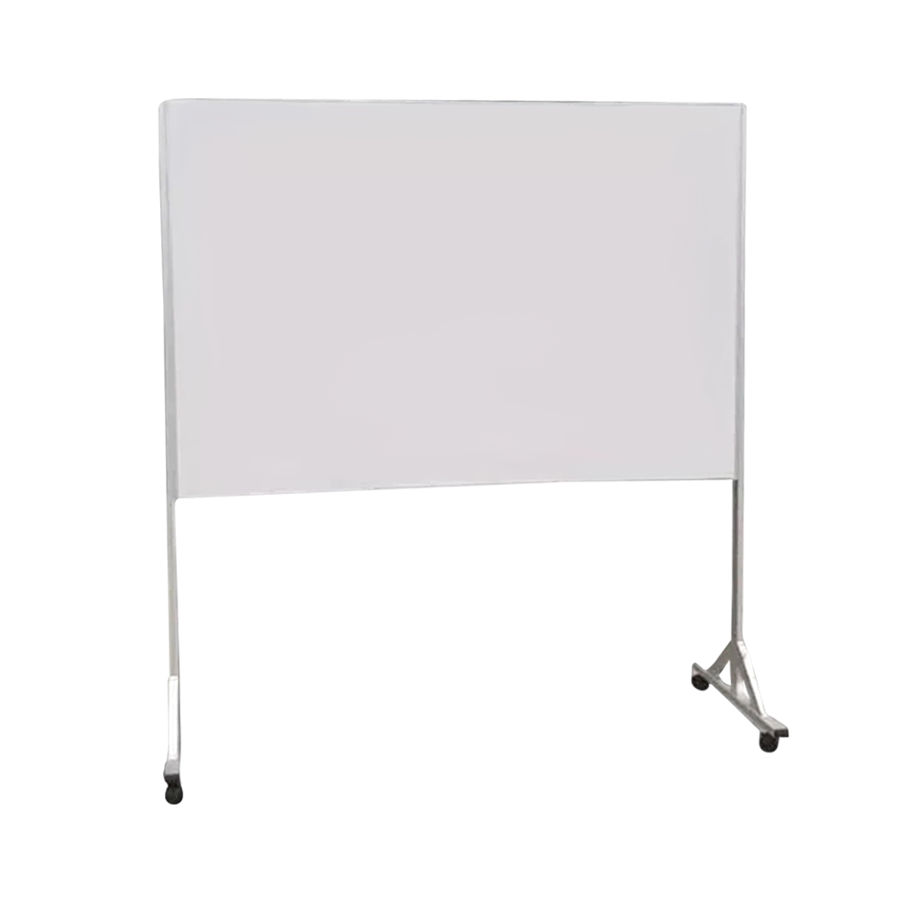 Pizarra blanca 120cm x 180cm con parantes de aluminio