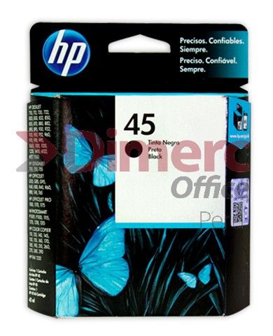 Tinta 51645AL N45 850C/820C/1600C negro HP