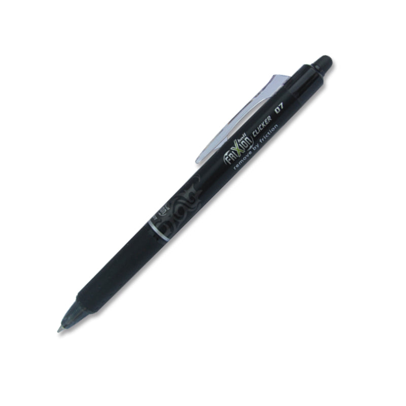 Lapicero borrable negro frixion 0.7mm clicker Pilot