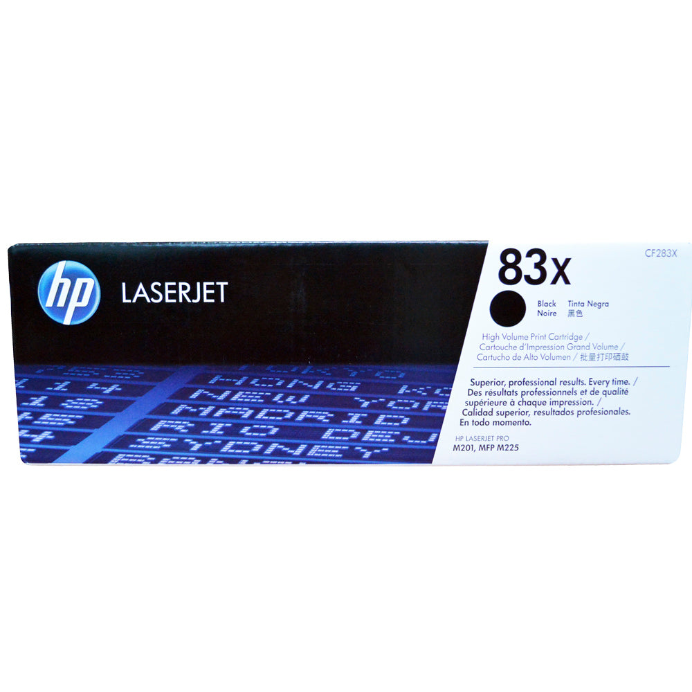 Toner CF283X (83x) M225/M201 negro HP