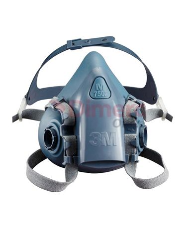Respirador media cara talla M 3M 7502
