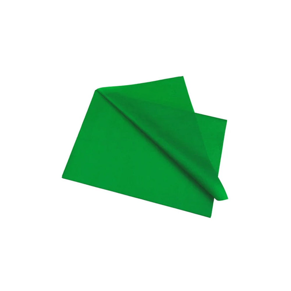 Papel seda verde x 24 undidades