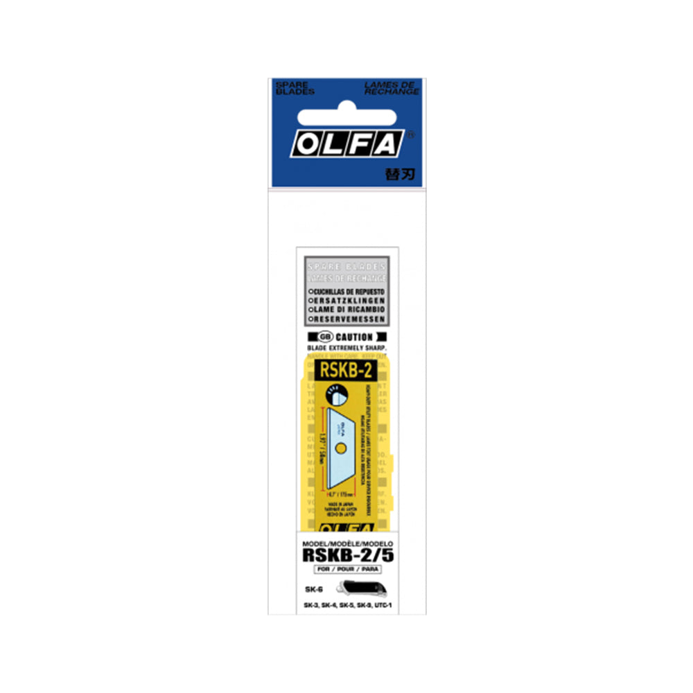 Repuesto cuchilla 17.5mm RSKB-2 x5 unidades Olfa