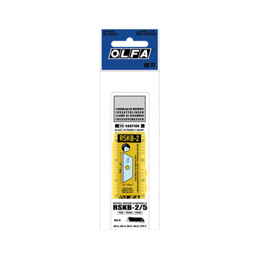 Repuesto cuchilla 17.5 x 50mm RSKB-2 x5 unidades Olfa