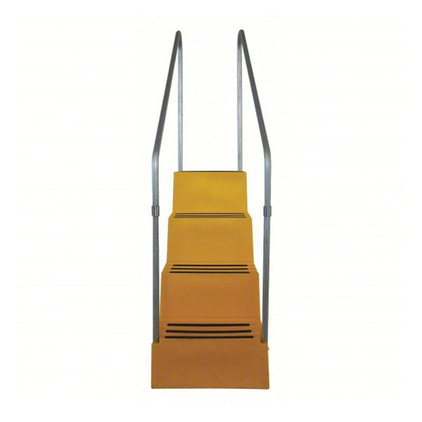 Taburete 4 escalones 500LB Amarillo DPI T445 14