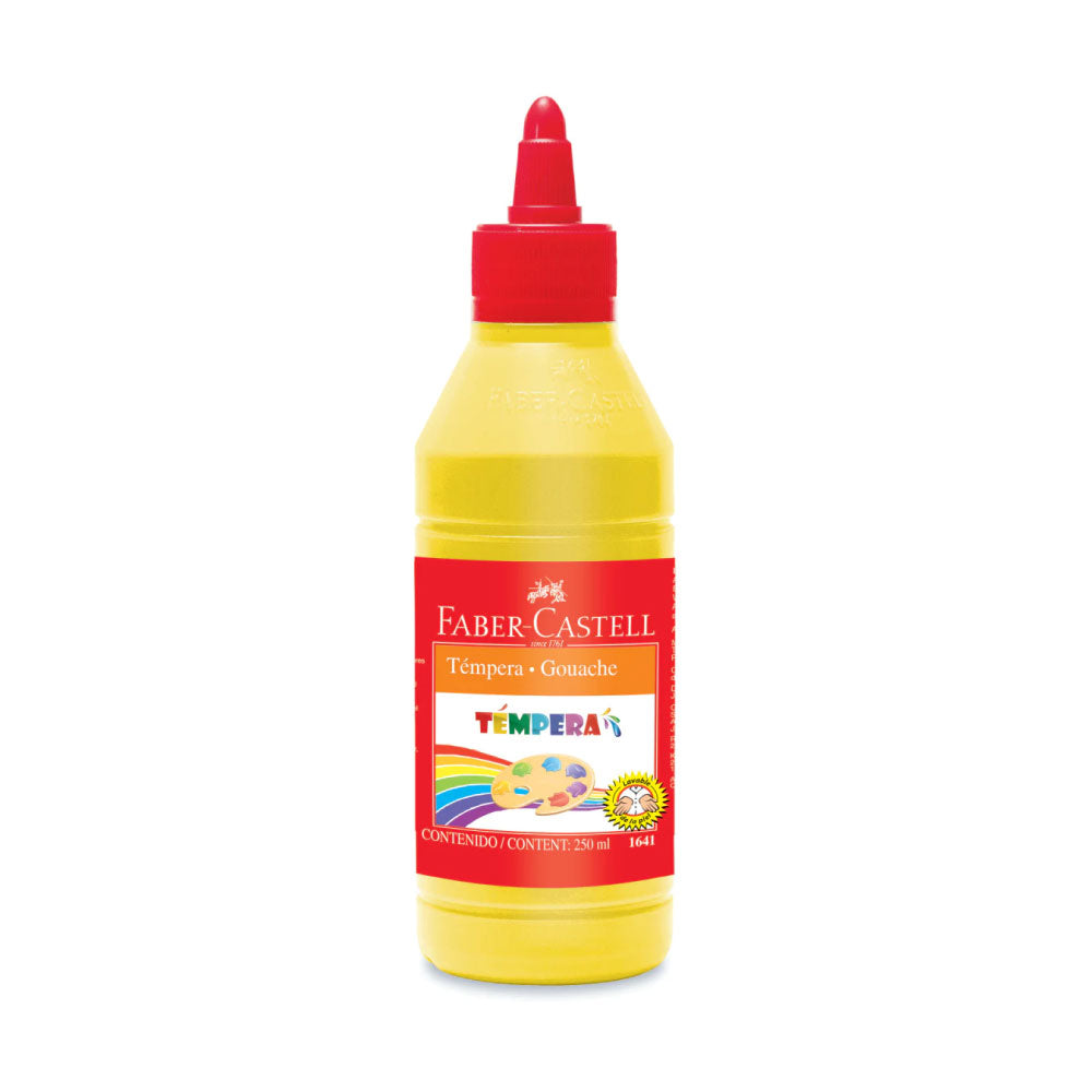 Témpera amarillo 250 Faber Castell