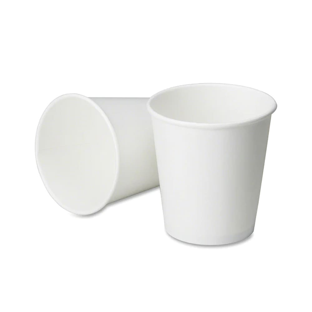 Vaso de polipapel 6 onzas blanco x 50 unidades Dasil