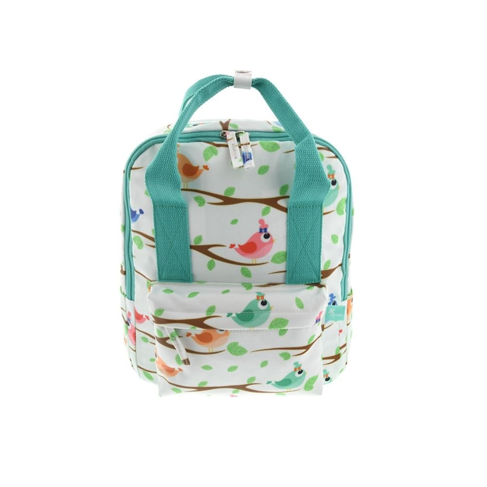 Mochila Escolar Niños Xtech 12" XTB-501 Turquesa/Blanco