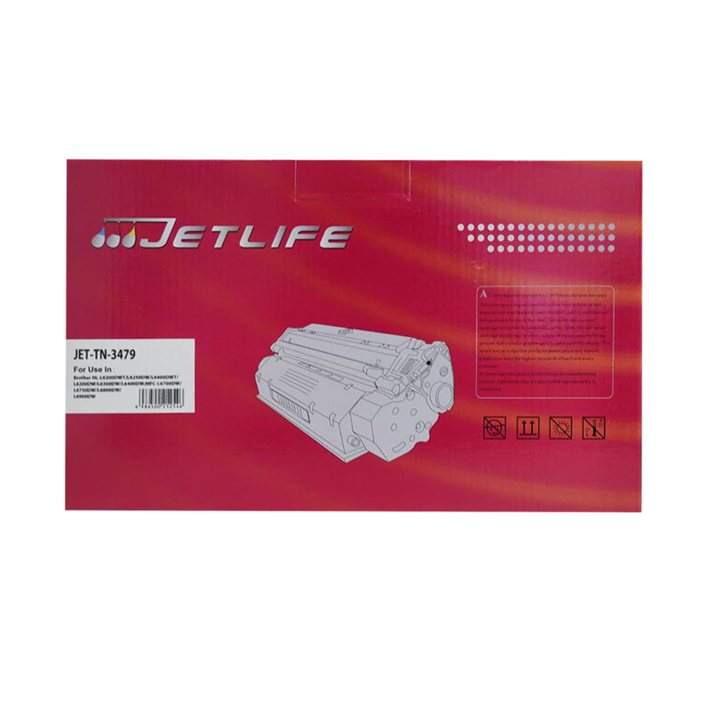TONER COMPATIBLE JETLIFE BR TN3479 L5100/L6400 12,000 PAG