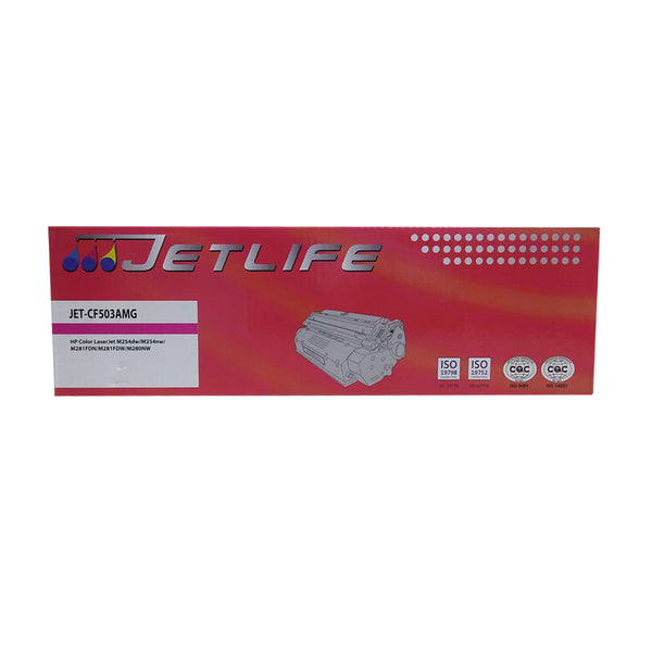 TONER COMPATIBLE JETLIFE CF503A (202A) M254 MAGENTA 1,400 PG