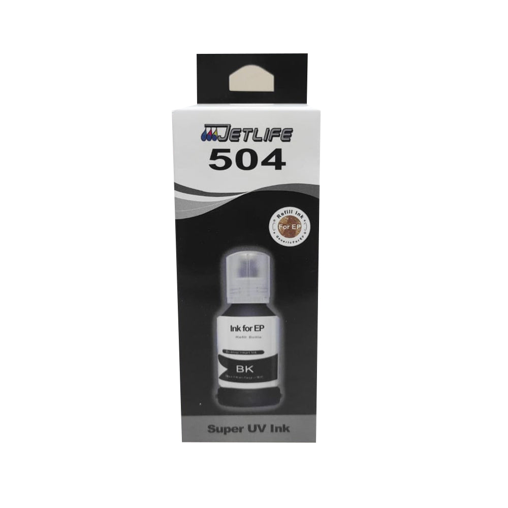 Tinta compatible JETLIFE T504 L3110 Black 127 ml