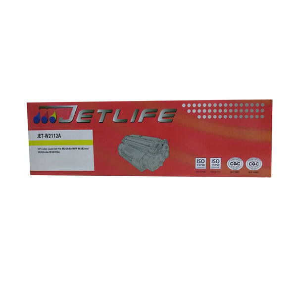 TONER COMPATIBLE JETLIFE W2112A YELLOW 1,200 PG