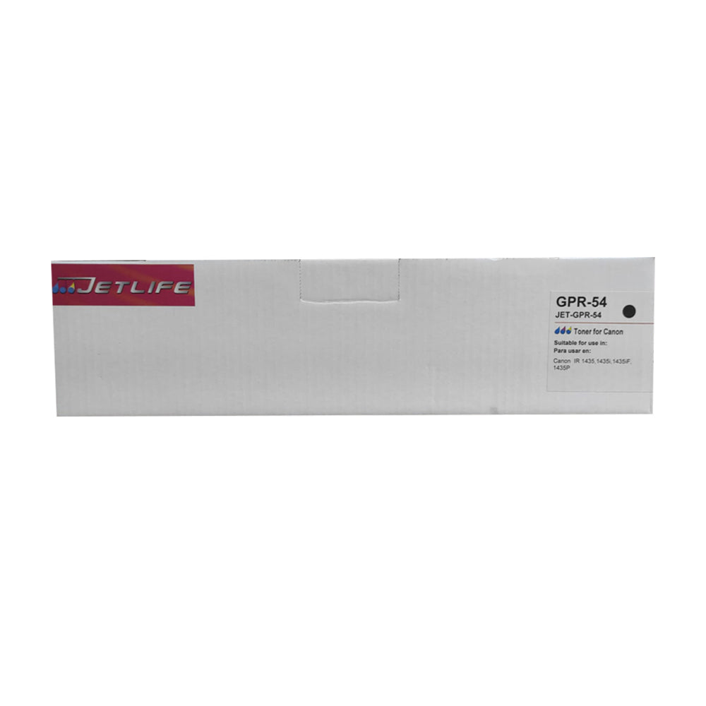TONER COMPATIBLE JETLIFE CN GPR 54 1435IF BLACK 18,000 PG