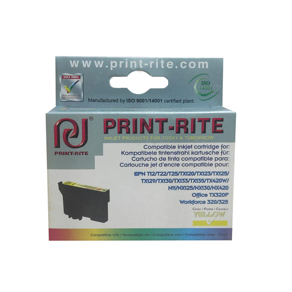 TINTA COMPATIBLE PRINT RITE T133420 TX420W YELLOW 5ML