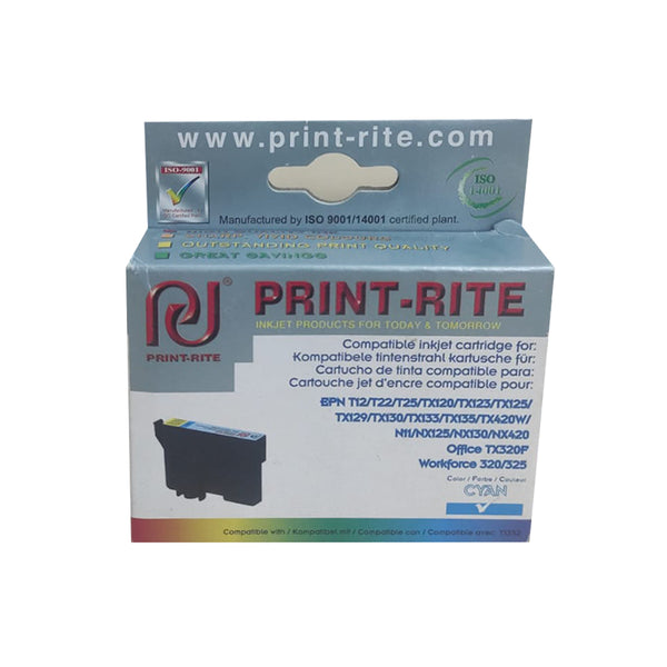 TINTA COMPATIBLE PRINT RITE T133220 TX420W CYAN 5ML