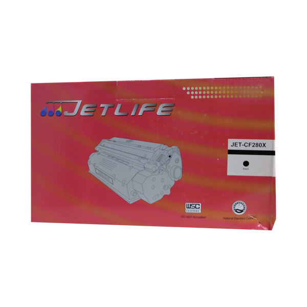TONER COMPATIBLE JETLIFE CF280X 401/425 BLACK 6,900 PG