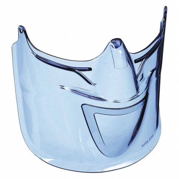 Visor facial shield blue polycarbonate bolle safety