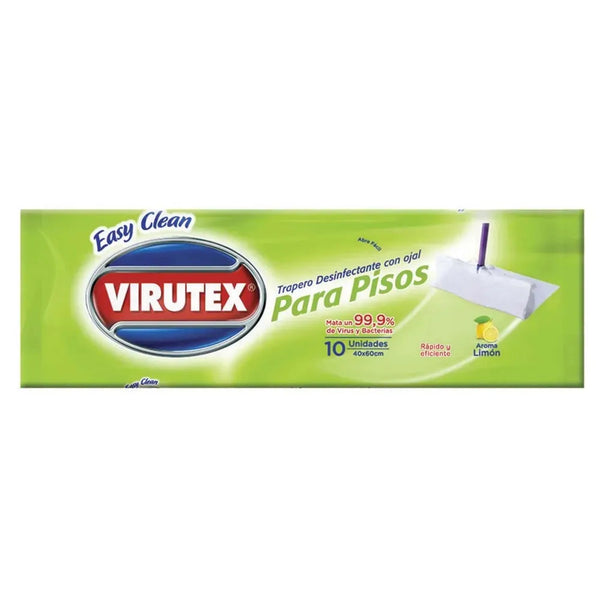 Trapero desinfectante para pisos con ojal x 10 unidades Virutex