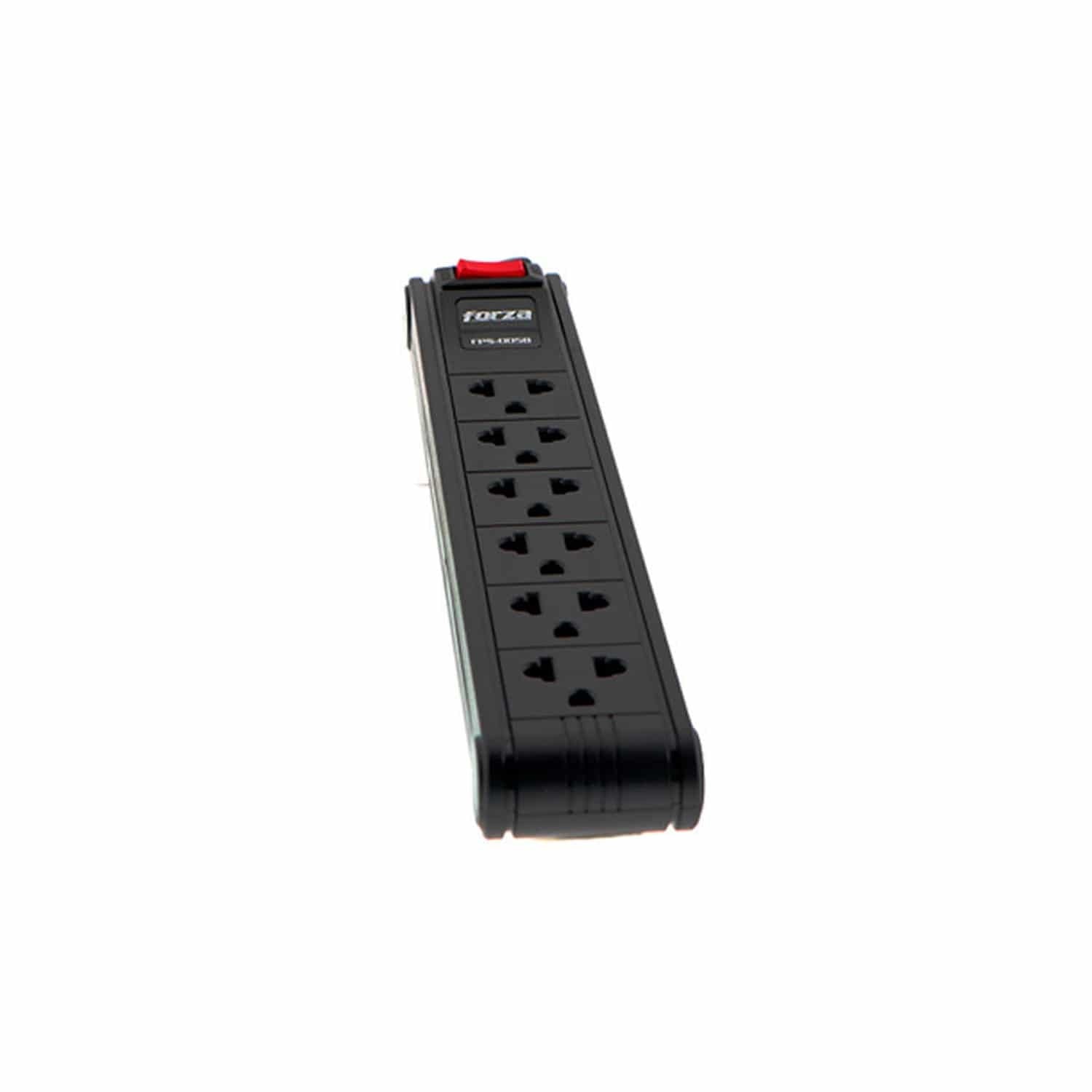 Supresor multitomas 6 salidas negro fps 005b forza