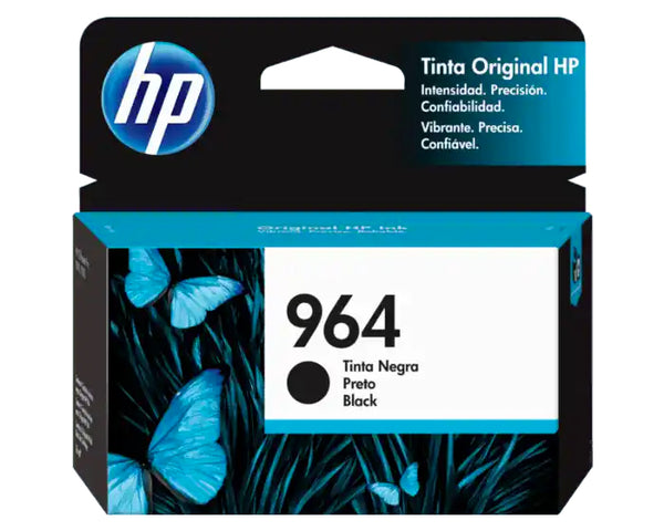 TINTA HP 964 3JA53AL 9010 BLACK 1K PAG