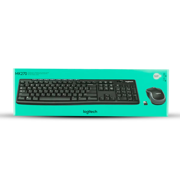 Kit inalámbrico teclado/mouse mk270 logitech