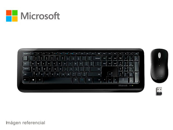 Kit teclado y mouse inalámbrico 850 microsoft