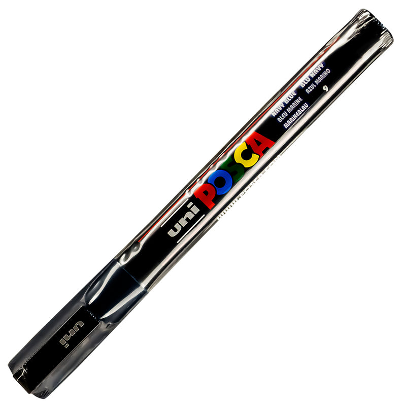 Marcador tipo témpera posca pc 3m azul marino