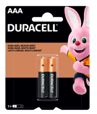 Pila AAA x 2und 1.5v Duracell