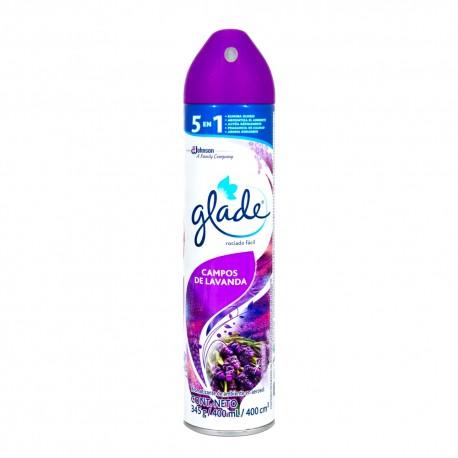 Desodorante ambientador con lavanda 400ml Glade