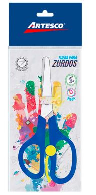 Tijera para zurdos con rebote Artesco