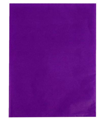 Papel seda color morado x 24 unidades