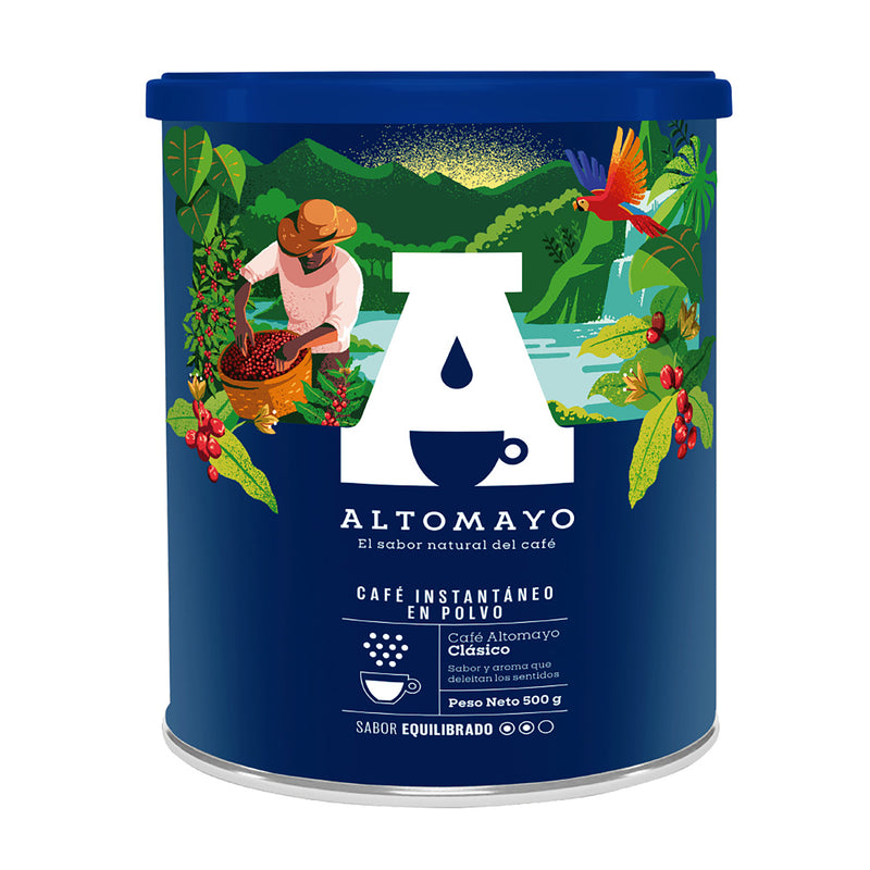 Café instantáneo clásico lata 500 gr Altomayo