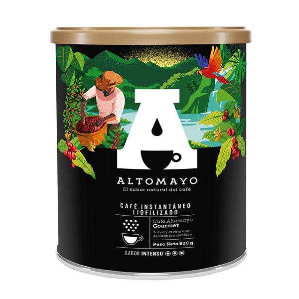 Café instantáneo gourmet lata 500 gr Altomayo
