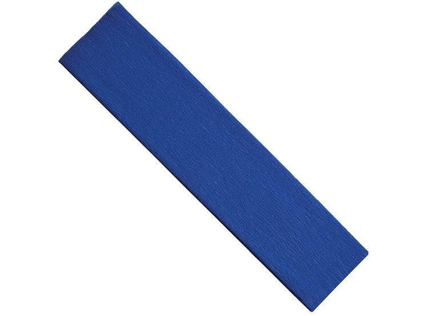 Papel crepé color azul 50x180 cm  x unidad Genérico
