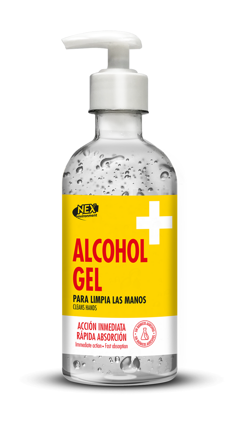 Alcohol en gel 380 ml Nex