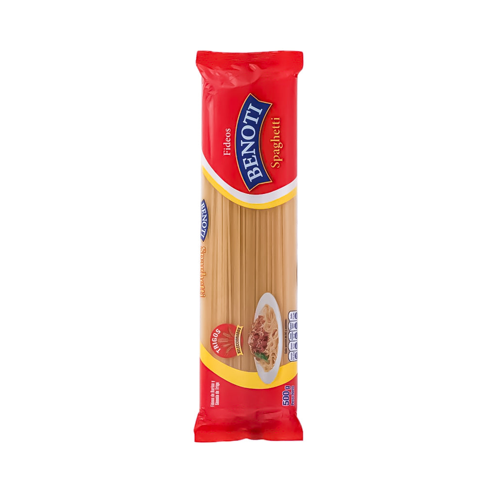 Fideo spaghetti 500 gr benoti