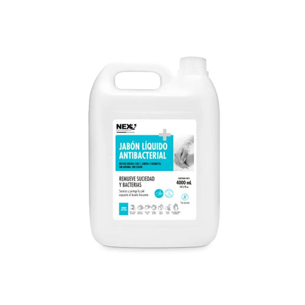 Jabón líquido antibacterial con clorhexidina x 4L Nex
