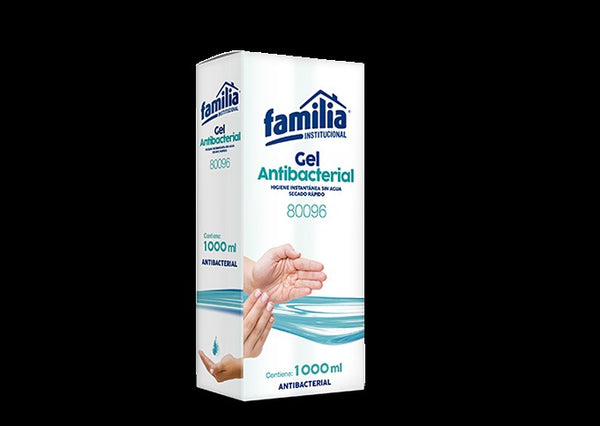 Alcohol en gel sanitizante x 1L Familia