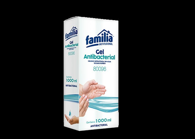 Alcohol en gel sanitizante x 1L Familia